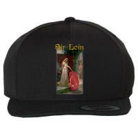 Sir Loin Funny Sirloin Steak Joke Medieval Accolade Art Wool Snapback Cap