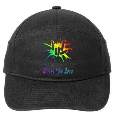 Share Love For Kids And 7-Panel Snapback Hat