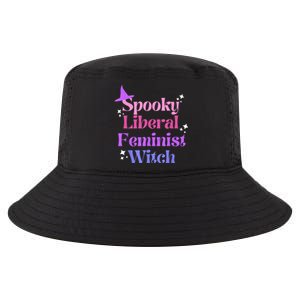 Spooky Liberal Feminist Witch Halloween Cool Comfort Performance Bucket Hat