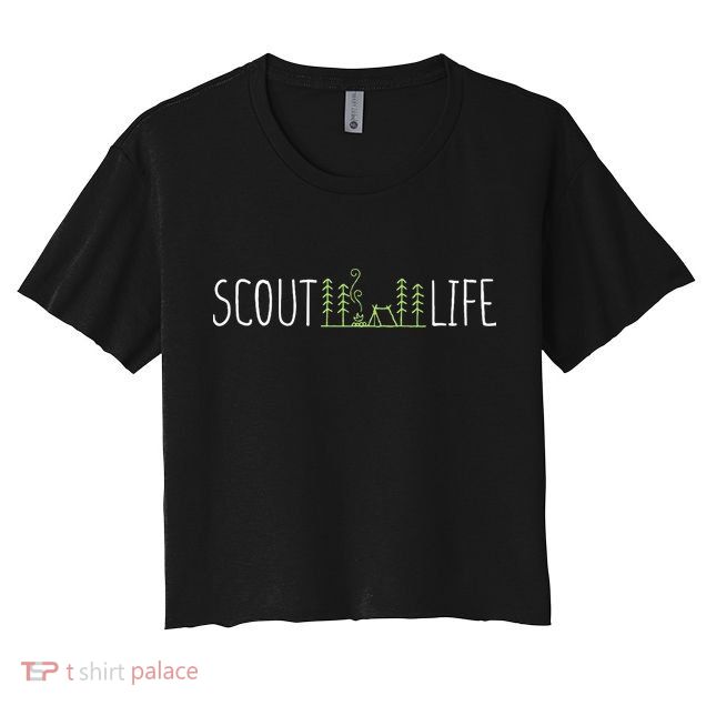Scout Life For Scouts Crop Top