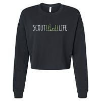 Scout Life For Scouts Cropped Pullover Crew