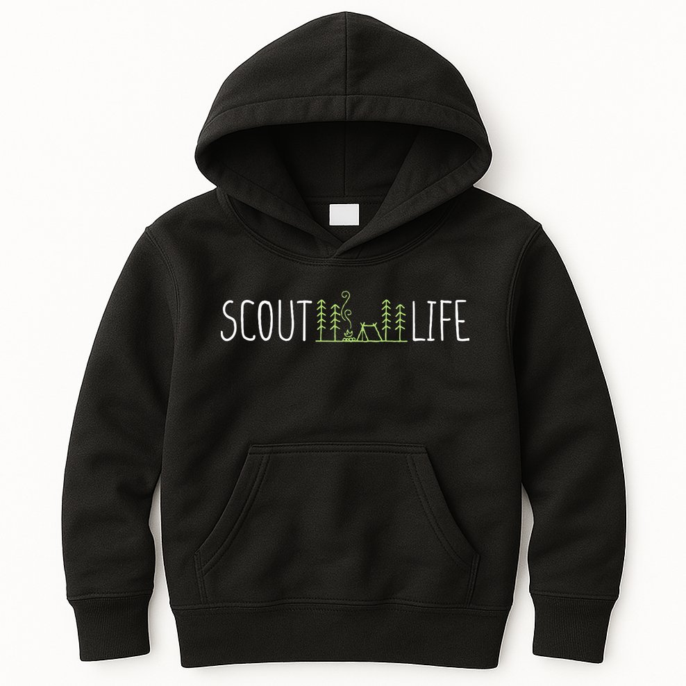 Scout Life For Scouts Kids Hoodie