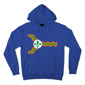 St Louis Flag Irish Colors Dogtown St Patrick's Day Gift Hoodie