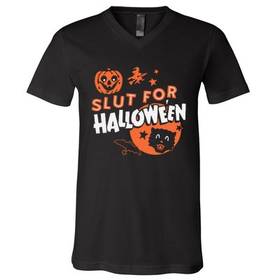 S Lut For Halloween V-Neck T-Shirt