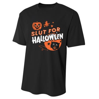 S Lut For Halloween Performance Sprint T-Shirt