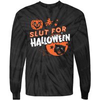 S Lut For Halloween Tie-Dye Long Sleeve Shirt