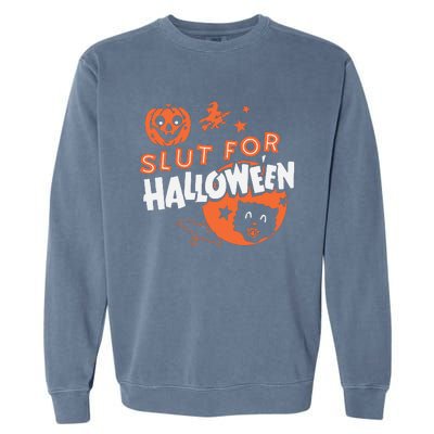 S Lut For Halloween Garment-Dyed Sweatshirt