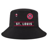 St Louis Gateway Arch Skyline 314 Fleur De Lis Badge Banner Cool Comfort Performance Bucket Hat