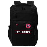 St Louis Gateway Arch Skyline 314 Fleur De Lis Badge Banner Impact Tech Backpack