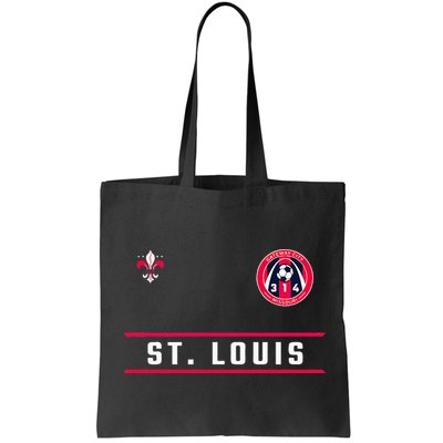 St Louis Gateway Arch Skyline 314 Fleur De Lis Badge Banner Bag