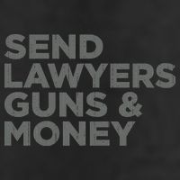 Send Lawyers Guns Money Golf Towel
