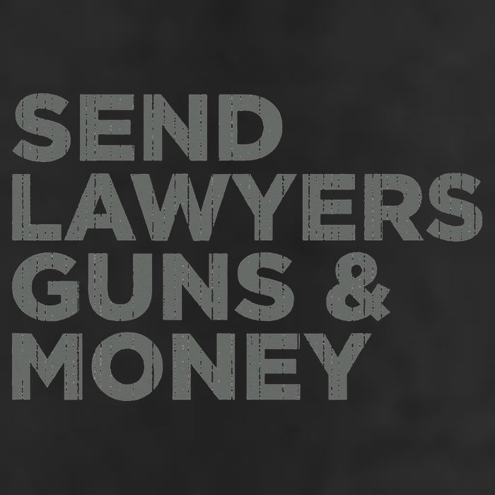 Send Lawyers Guns Money Golf Towel