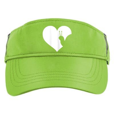 Snail Lover Gift Adult Drive Performance Visor