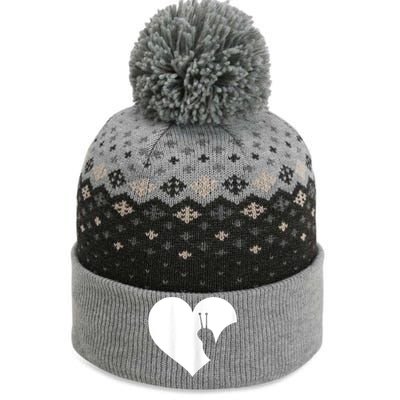 Snail Lover Gift The Baniff Cuffed Pom Beanie