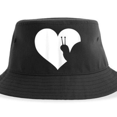 Snail Lover Gift Sustainable Bucket Hat