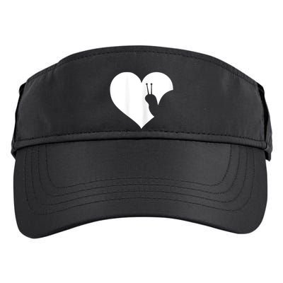 Snail Lover Gift Adult Drive Performance Visor