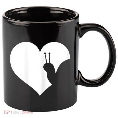 Snail Lover Gift 11oz C Handle Ceramic Mug