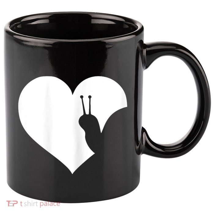 Snail Lover Gift 11oz C Handle Ceramic Mug