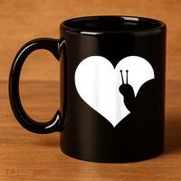 Snail Lover Gift 11oz C Handle Ceramic Mug