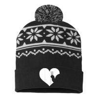 Snail Lover Gift USA-Made Snowflake Beanie