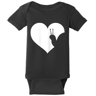 Snail Lover Gift Baby Bodysuit