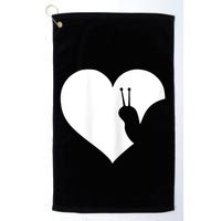 Snail Lover Gift Golf Towel