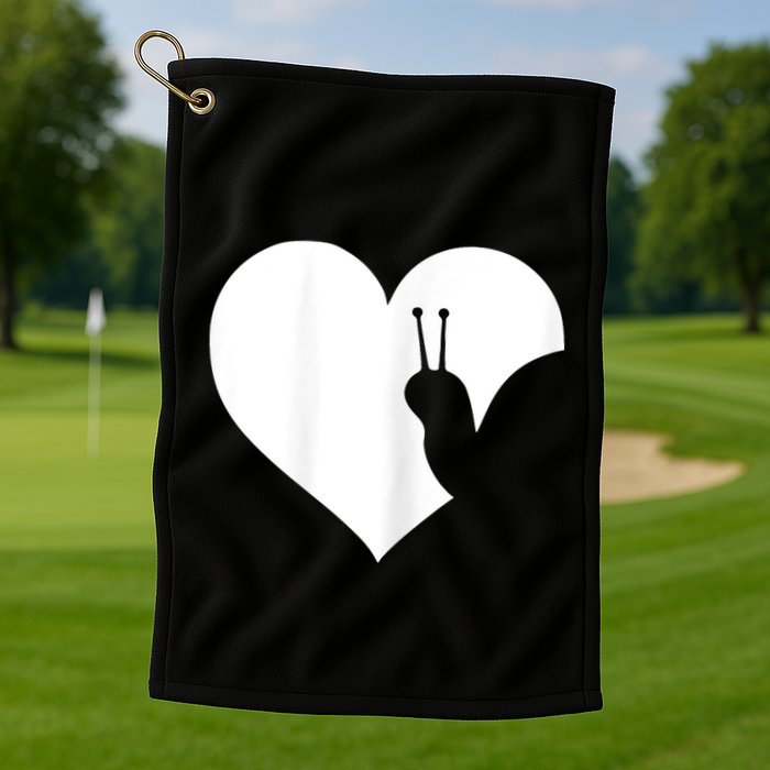 Snail Lover Gift Golf Towel