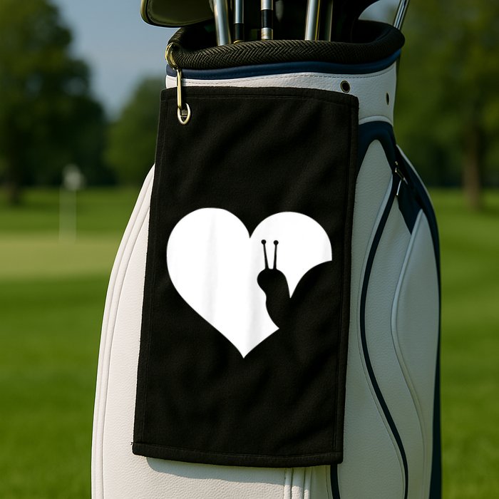 Snail Lover Gift Golf Towel