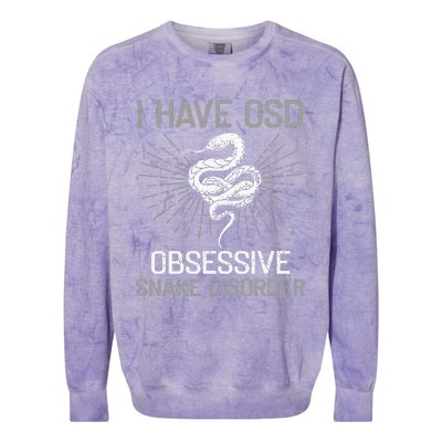 Snakes Lover Gifts Reptiles Corn Ball Python Pet Love Pet Colorblast Crewneck Sweatshirt