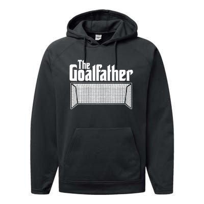 Soccer Lover | Goalkeeper | Goalie | The Goal-Father Performance Fleece Hoodie