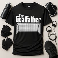 Soccer Lover | Goalkeeper | Goalie | The Goal-Father Cooling Performance Crew T-Shirt