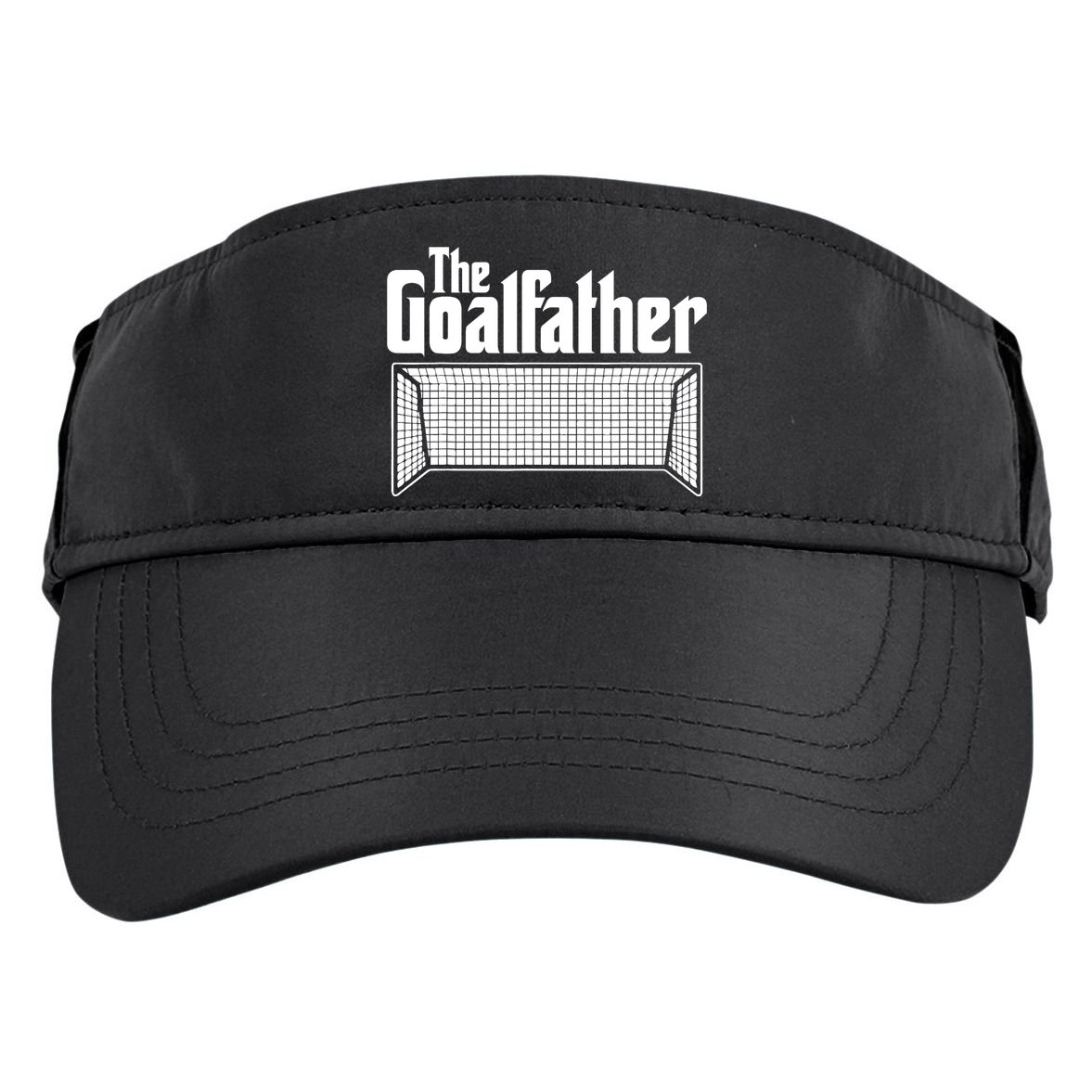 Soccer Lover | Goalkeeper | Goalie | The Goal-Father Adult Drive Performance Visor
