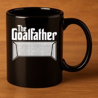 Soccer Lover | Goalkeeper | Goalie | The Goal-Father 11oz C Handle Ceramic Mug