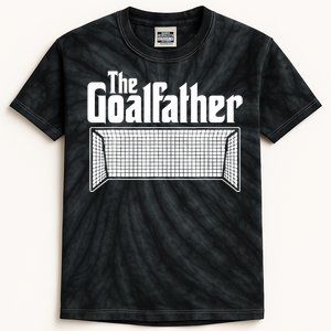 Soccer Lover | Goalkeeper | Goalie | The Goal-Father Kids Tie-Dye T-Shirt