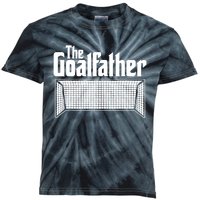 Soccer Lover | Goalkeeper | Goalie | The Goal-Father Kids Tie-Dye T-Shirt