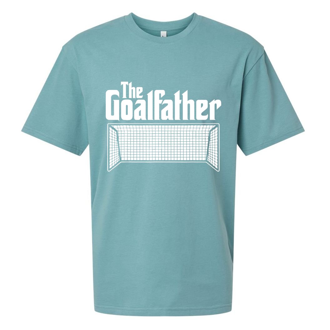 Soccer Lover | Goalkeeper | Goalie | The Goal-Father Sueded Cloud Jersey T-Shirt