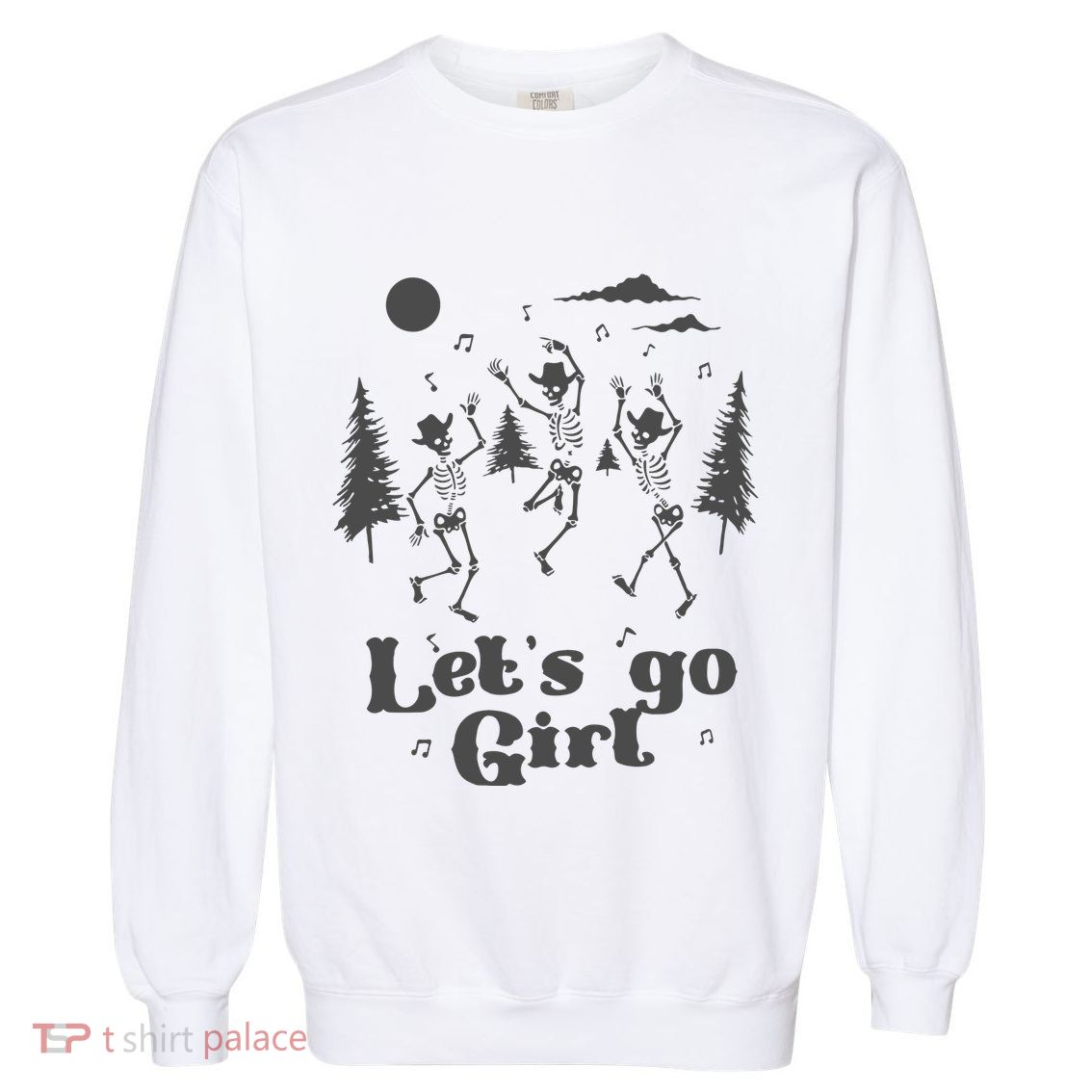 Shania Lets Go Girl Queen Of Me Tour Garment-Dyed Sweatshirt