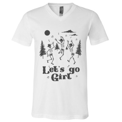 Shania Lets Go Girl Queen Of Me Tour V-Neck T-Shirt