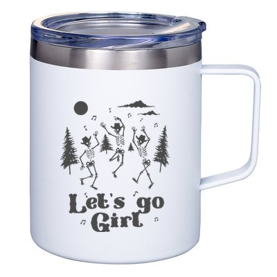 Shania Lets Go Girl Queen Of Me Tour 12oz Stainless Steel Coffee Mug