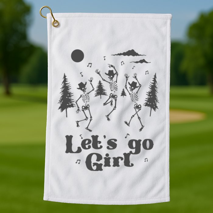 Shania Lets Go Girl Queen Of Me Tour Golf Towel