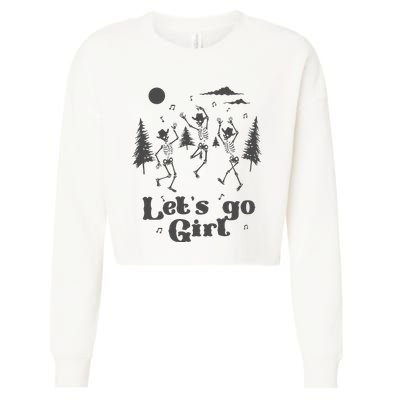 Shania Lets Go Girl Queen Of Me Tour Cropped Pullover Crew