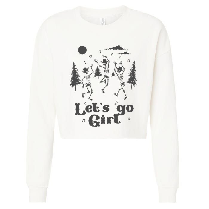 Shania Lets Go Girl Queen Of Me Tour Cropped Pullover Crew