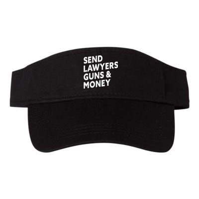 Send Lawyers Guns And Money Valucap Bio-Washed Visor