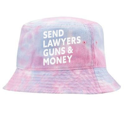 Send Lawyers Guns And Money Tie-Dyed Bucket Hat