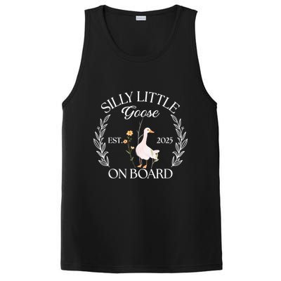 Silly Little Goose On Board EST 2025 Pregnancy Announcement PosiCharge Competitor Tank