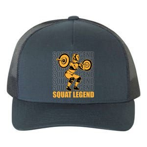 Squat Legend Gym Squat Powerlifting Cute Gift Yupoong Adult 5-Panel Trucker Hat