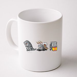 Solid Liquid Gas Dinosaur Coffee Mug