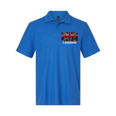 Souvenir London Gift City Vintage Uk Flag British Hoody Softstyle Adult Sport Polo