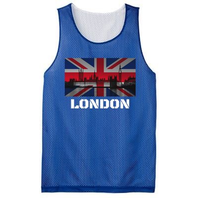 Souvenir London Gift City Vintage Uk Flag British Hoody Mesh Reversible Basketball Jersey Tank