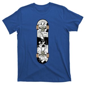 Skateboarding Lovers Graphic Cool Skateboarding Fun Cool Gift T-Shirt